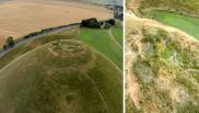 2013年8月30日英国Silbury Hill Wiltshire麦田怪圈